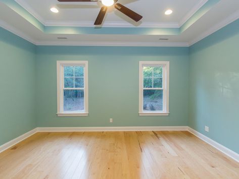 Light Blue Bedroom, Interior Wall Colors, Room Colours, Wall Color Combination, Alpona Design, Bedroom Color Combination, House Colours, Large Laundry Rooms, House Paint Interior