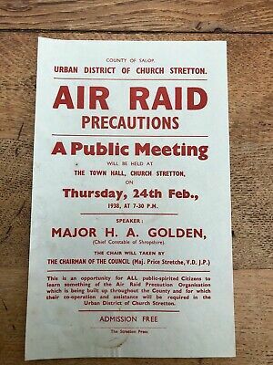 Air Raid, Town Hall, England