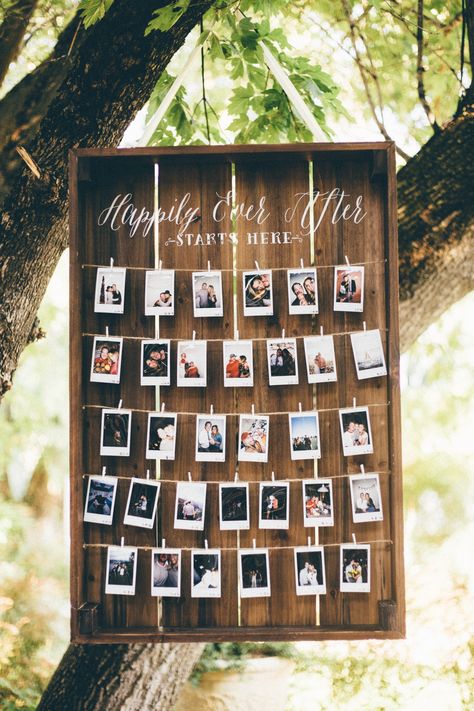 Poloroid Pictures Decor, Polaroid Wall For Wedding, Polaroid Display Wedding, Polaroid Wall Wedding, Wedding Picture Board, Friendsgiving 2023, Polaroid Display, Table Sketch, 80 Birthday