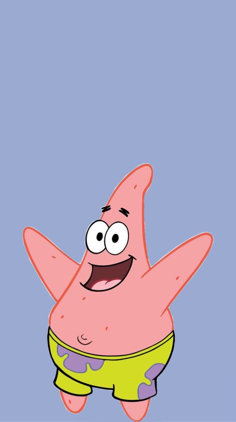 Patricio Estrella Wallpapers Besties, Patrick Star Drawing, Patrick Painting, Patrick Wallpaper, Patrick Drawing, Eiffel Tower Drawing, Patrick Starr, Cafe Pictures, Spongebob Birthday Party