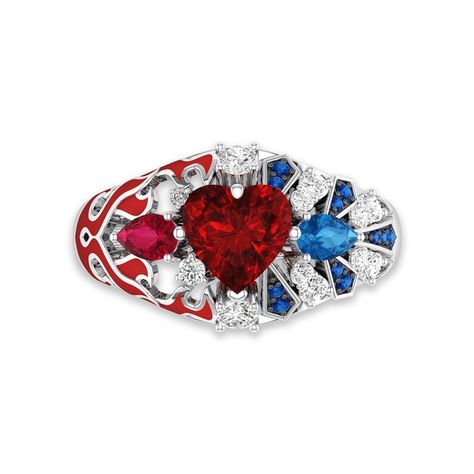 https://www.vancaro.com/en-us/products/item/402594?type=ds|0.03&product=NRC0564&position=23&area=2 Engagement Rings Blue, Diamond Red, Prong Engagement Rings, Rings Blue, Silver Ring Designs, Garnet Red, Silver Engagement Ring, Engagement Sets, Red Jewelry