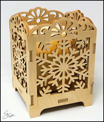 Snowflake Candle Holders, Scrollsaw Workshop, Scrollsaw Patterns, Holiday Candle Holders, Christmas Ornament Template, Snowflake Candles, 3d Snowflakes, Laser Cut Box, Scroll Saw Blades