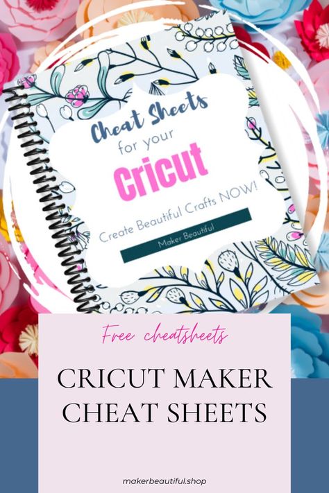 Cricut 101 for Beginners Printable Cheat Sheet! Perfect for those looking to dive into basic Cricut projects, weird Cricut projects, or even advanced/Cricut Maker projects for beginners/ Get ready to learn/how to use your Cricut/discover/Cricut tips and tricks/inspired with creative/Cricut projects for beginners! 🌟 #CricutMaker3 #CricutProjects #HowToCricut #CricutTips Cricut Tips And Tricks, Cricut Maker Projects, Cricut Apps, Cricut Cheat Sheets, Cricut Expression Projects, Scrapbook Albums Tutorial, Cricut Projects Easy, Cricut Help, How To Use Cricut