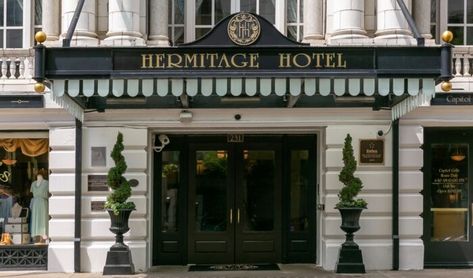 The Most Famous Hotel In Nashville Is Also One Of The Most Historic Places You'll Ever Sleep Hermitage Hotel, Hotel Branding, Identity Design Logo, Southern Hospitality, Luxury Suite, Visual Journal, Graphic Design Projects, Interior Art, Identity Design