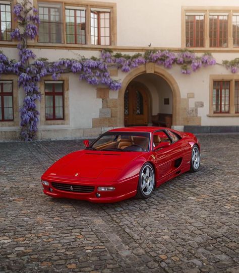 Ferrari F355 Berlinetta, Rosso Corsa over tan. Stanced on a set of Fifteen52’s. Whats not to like? 🔑 @hamco_performance 📸… | Instagram Ferrari F355 Berlinetta, F355 Ferrari, Dreamworld Aesthetic, 2023 Ferrari, Ferrari Berlinetta, Red Heads, Vintage Classics, Italian Cars, Love Car