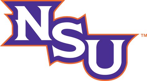 Northwestern State Demons Primary Logo (2014-Pres) - Louisiana Culture, Louisiana Usa, Sport Logo Design, Silhouette Curio, Logo Shapes, Sports Logo Design, Football Hall Of Fame, Virtual Museum, Sports Logos