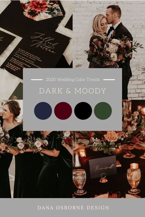 Dusty Rose Mauve Wedding, Black White Weddings, Wedding Dusty Rose, Burgundy Navy Wedding, Dark And Moody Wedding, Dark Wedding Theme, Wedding Color Palettes, Wedding Burgundy, Mauve Wedding