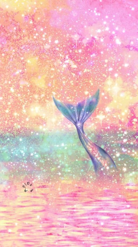 Pink and Mermaid background Little Mermaid Room, Mermaid Wallpaper Backgrounds, Little Mermaid Wallpaper, Mermaid Wallpaper, Mermaid Background, Diy Mermaid, Dengeki Daisy, Mermaid Wallpapers, Mermaid Room