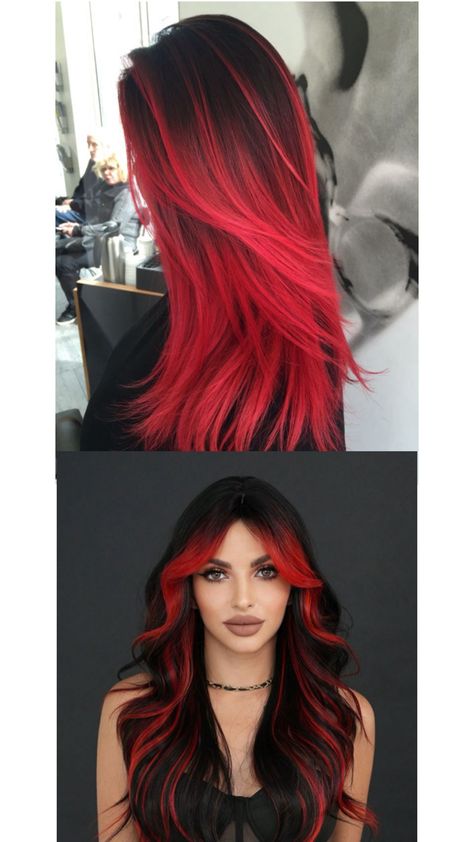 Red Hair Dip Dye, Hair Dip Dye, Dipped Hair, Dip Dye, Red Hair, Dip, Dye, Hairstyles, Hair Styles