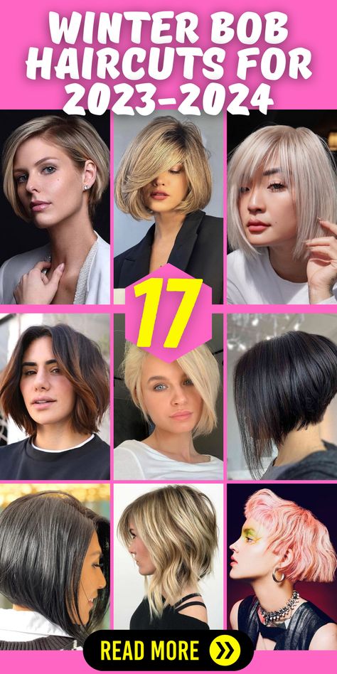 Bob Haircut with Wispy Bangs and Styling Tips for a Polished Look: Elevate your winter look with a bob haircut featuring wispy bangs and styling tips in 2023-2024. Whether you have curly or straight hair, this hairstyle frames your face elegantly. Learn how to style it at home and achieve a chic and polished appearance. These styling tips will help you create a stunning winter look with your bob haircut. Short Hairstyles With Wispy Bangs, 2024 Hair Trends For Women With Bangs, Wispy Bob, Bob 2024 Trends, A Line Bob With Bangs, Hair Color For Tan Skin, Short Choppy Bobs, Asymmetrical Bob Short, Line Bob Haircut