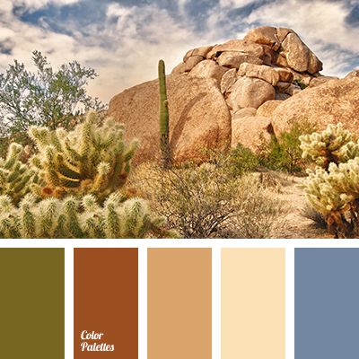 beige, brown, color of desert, color of sand, color of sky, dark-blue, dirty dark blue, dirty olive green, gray dark blue, green, khaki, light beige, light yellow, olive-green, red-brown, sand, shades of brown. Desert Color Palette, In Color Balance, Color Palette Ideas, Wall Living Room, Desert Colors, Palette Ideas, Warm Palette, Color Balance, Living Room Bathroom