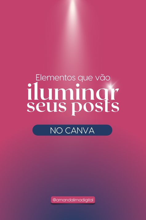 Descubra as palavras-chave para encontrar os melhores elementos de iluminação do Canva. Landing Page, Marketing, Canvas, Pins, Instagram