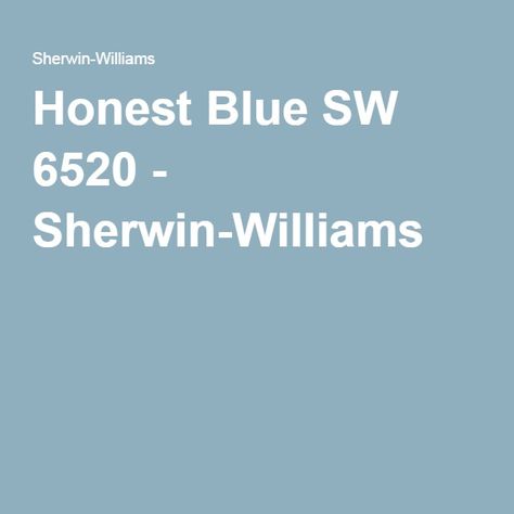 Honest Blue SW 6520 - Sherwin-Williams Purple Paint Color, Popular Grey Paint Colors, Pastel Paint Colors, Orange Paint Colors, Blue Paint Color, Purple Paint Colors, Red Paint Colors, Yellow Paint Colors, Historic Colours