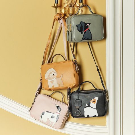 Radley London on Instagram: “Be the leader of the style pack with our NEW limited edition Radley and Friends collection. ⠀⠀⠀⠀⠀⠀⠀⠀⠀ Featuring paw-fect portraits of some…” Radley London Handbags, London Bags, Radley London, Cute Handbags, Bag Style, College Student, The Leader, I Love Dogs, Limited Editions