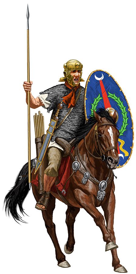 Roman Cavalry, Roman Legionary, Roman Armor, Army Poster, Ancient Warrior, Greek Pantheon, Roman Army, Roman Legion, Historical Illustration