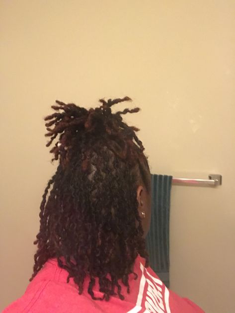 Half Up/Half Down Loc Inspiration, Winter Guard, Hair 2024, Twist Out, Half Up Half Down, Half Up, Locs, Dreadlocks, Twist