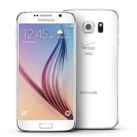 Samsung Galaxy S6 32GB (Verizon) Certified Pre-Owned Smartphone, White Pearl, with installment T Mobile Phones, Refurbished Phones, New Mobile Phones, Unlocked Cell Phones, New Samsung Galaxy, Samsung Galaxy S6 Edge, Old Phone, New Samsung, Cellular Phone