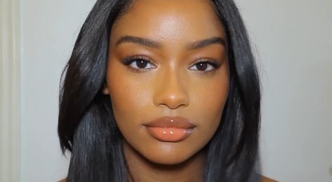 Tea Renee, Feminine Makeup, Makeup For Black Skin, Makeup Tut, Soft Makeup, Dark Skin Makeup, Girls Makeup, Pretty Makeup, Cute Makeup