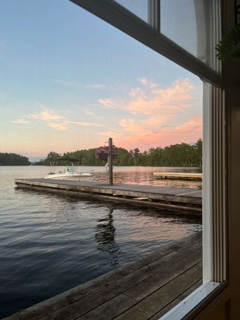 Muskoka Aesthetic, Mermaid Song, Backyard Views, Forest Core, Lake Sunset, Travel List, Wedding Guest Dress Summer, Summer Pictures, Summer House