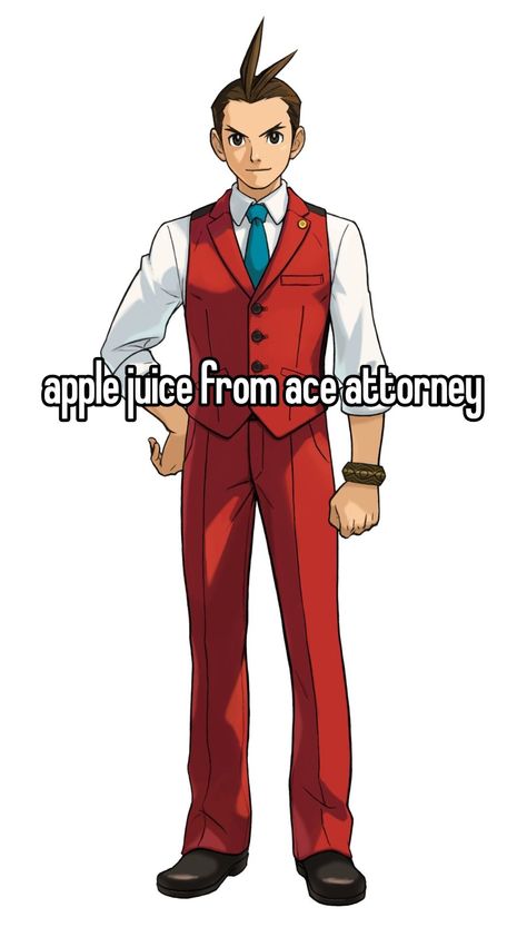 apple juice from ace attorney Huyandere Ace Attorney, Molars Ace Attorney, Ace Attorney Sprites, Ace Attorney Background, Apollo Ace Attorney, Ace Attorney Matching Icons, Ace Attorney Official Art, Ace Attorney Icons, Ace Attorney Pfp