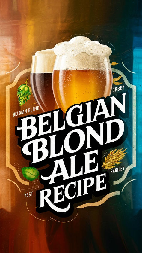 How To Brew Belgian Blond Ale: Golden Grains and Belgian Yeast Secrets Belgian Blond Ale is less than 100 years old, yet it is based on one of the most glorious brewing traditions in the world. With its brewing roots as old as the Middle Ages, when beer was brewed for substance, Belgian beers made a home for many beer lovers. Beer Brewing Recipes, Ale Recipe, Belgian Ale, Brewing Recipes, Homebrew Recipes, Blonde Ale, Beer Making, Dark Beer, Belgian Beer