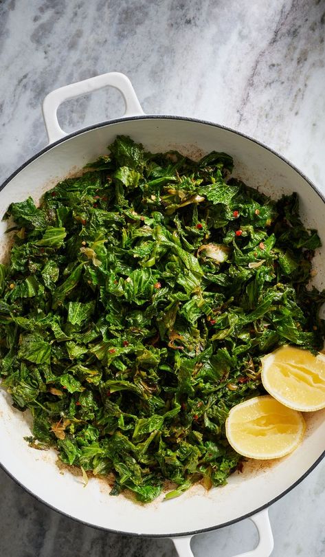 Cooking Mustard Greens, Crab Cake Burgers, Braised Greens, Roasted Fingerling Potatoes, Baked Corn, Greek Salad Recipes, Turnip Greens, Peter Lindbergh, Mustard Greens