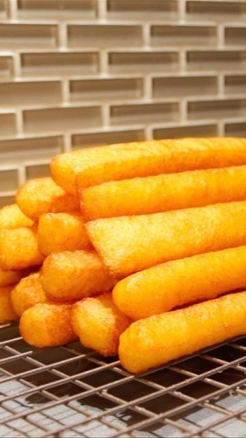 Potato Cheese Sticks Recipe, Potato Cheese Sticks, Potato Sticks Recipes, Crispy Potato Sticks, Cheese Fingers, Potato Stick, Cheese Sticks Recipe, Fry Food, Simply Food