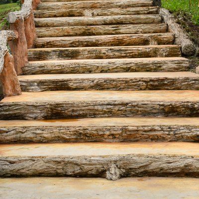 Stairs On A Hill, Paver Steps, Landscape Stairs, Landscaping On A Hill, Landscape Steps, How To Build Steps, Vegetable Garden Tips, Building Stairs, Stone Landscaping