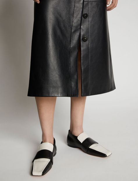 Quad Loafers in black+cream | Proenza Schouler Bags And Shoes, Women's Wardrobe, Fall Shopping, 2024 Collection, Fall 2024, Proenza Schouler, Black Cream, Luxury Designer, Modern Woman