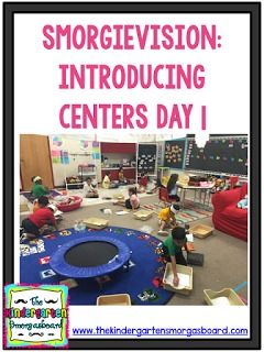 SmorgieVision: Introducing Centers Day 2 | The Kindergarten Smorgasboard Early Education Classroom, Kindergarten Classroom Management, Welcome To Kindergarten, Beginning Of Kindergarten, Kindergarten Smorgasboard, Guided Reading Kindergarten, Education Post, Kindergarten Rocks, Common Core Kindergarten