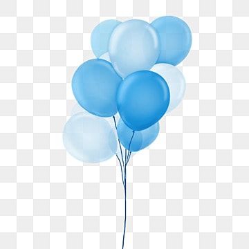 Blue Balloons Background, Happy Birthday Invitation Card, Happy Birthday Balloon Banner, Holiday Cartoon, Mickey Baby, Balloon Illustration, Balloon Cartoon, Blue Balloon, Celebration Background