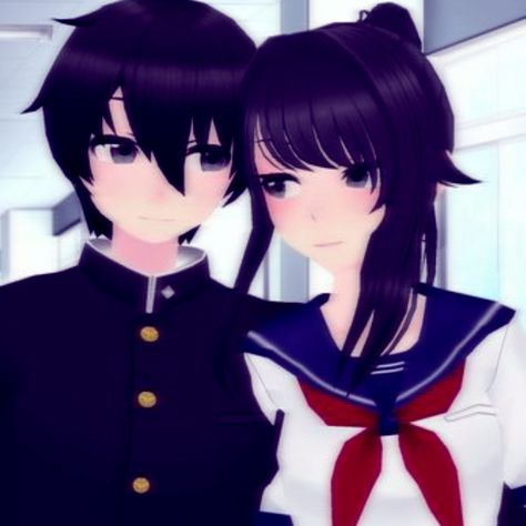 Yandere Simulator Ayano X Taro, Ayano Aishi And Taro Yamada, Senpai X Ayano, Senpai And Ayano, Ayano And Senpai, Ayano And Taro, Senpai Yandere Simulator, Ayano X Taro, Ayano X Male Rivals