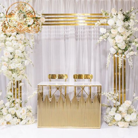 Floral Stand, Bride Groom Table, Metal Wedding Arch, Event Centerpiece, Wedding Backdrop Design, Arch Decoration, Wedding Arch Flowers, Ramadan Decoration, Wedding Altars