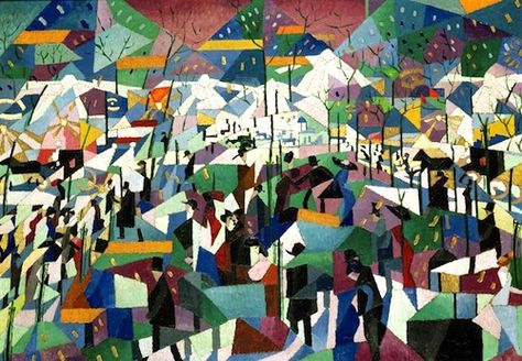 Gino Severini, Italian Futurism, Futurism Art, Italian Painters, Georges Braque, Art Uk, Italian Art, Italian Artist, Cubism