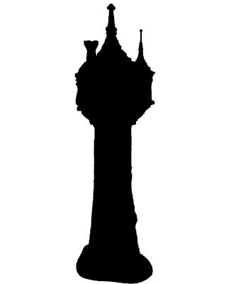 svg of rapunzel tower here : http://jessicafruge.blogspot.com/ Tangled Tower, Disney Prom, Rapunzel Tower, Rapunzel Birthday, Rapunzel Birthday Party, Pumkin Carving, Louisiana Hot Sauce, Tangled Birthday, Rapunzel Party