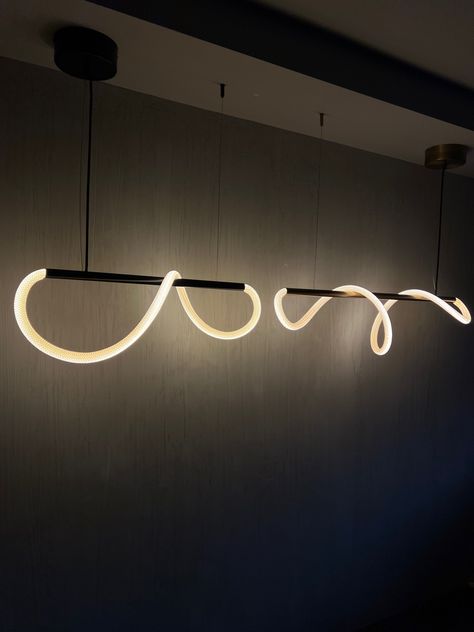 Design With Rope, Rope Chandelier, Led Rope, Led Rope Lights, Strip Led, Diy Chandelier, Rope Lights, Rope Light, Led Signs