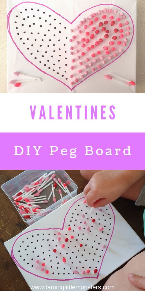 Heart Fine Motor Activities, Fine Motor Valentine Activities Toddlers, Valentine Fine Motor Preschool, February Montessori Activities, Valentine’s Day Sensory, Valentines Fine Motor Activities, Valentines Day Fine Motor Activities, February Themes For Preschool, Valentines Sensory Activities