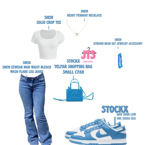 Diffused Blue Jordan 11 Outfit, Outfits With Blue Dunks, Blue Dunk Outfit, Blue Dunks Outfit, Blue Dunks, Jordan 11 Outfit, Dunk Outfit, Dunks Outfit, Blue High Tops