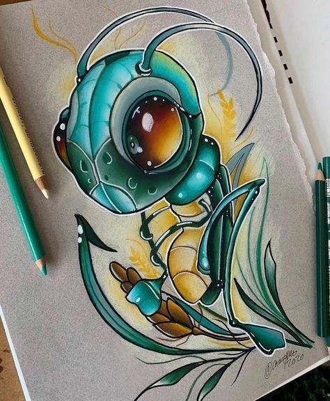 New School Tattoo Cartoon, Firefly Painting, Sticker Tattoo, Posca Art, Graffiti Style Art, Graffiti Characters, New School Tattoo, Graffiti Cartoons, Desenho Tattoo