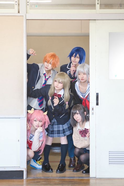 Pjsekai Cosplay, Pjsk Outfits, Pjsk Cosplay, Project Sekai Cosplay, Group Cosplay, Colourful Stage, Vocaloid Funny, Idol Outfit, Vocaloid Characters