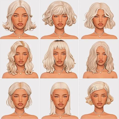 34+ Best Sims 4 CC Finds and Ideas for 2024 - Must Have Mods Best Sims 4 Cc, Long To Short Hair, Choppy Hair, Best Sims, Short Wavy Hair, Short Wavy, Cute Hairstyles For Short Hair, Sims 4 Cc Finds, Sims 4 Clothing