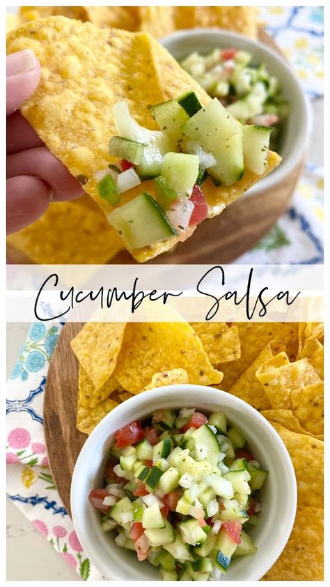 Cucumber Salsa With Rotel, Cucumber Zucchini Recipes, Cucumber Salsa Recipe Rotel, Cucumber Salsa Recipe Rotel Ranch, Cucumber Salsa With Ranch Packet, Cucumber Salsa Rotel, Canned Cucumber Salsa Recipe, Cucumber Salsa Canning Recipe, Cucumber Recipes Appetizers