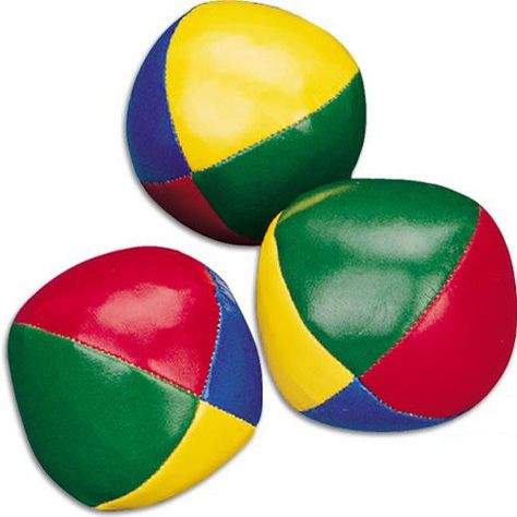 Set of 3 Circus Clown Coloured Juggling Balls Learn to Juggle Toy Game Juggling Balls, Circus Toy, Vinyl Panels, Bouncy Balls, Bubble Wands, Norman Reedus, Juggling, Red Blue Green, Billiard Balls