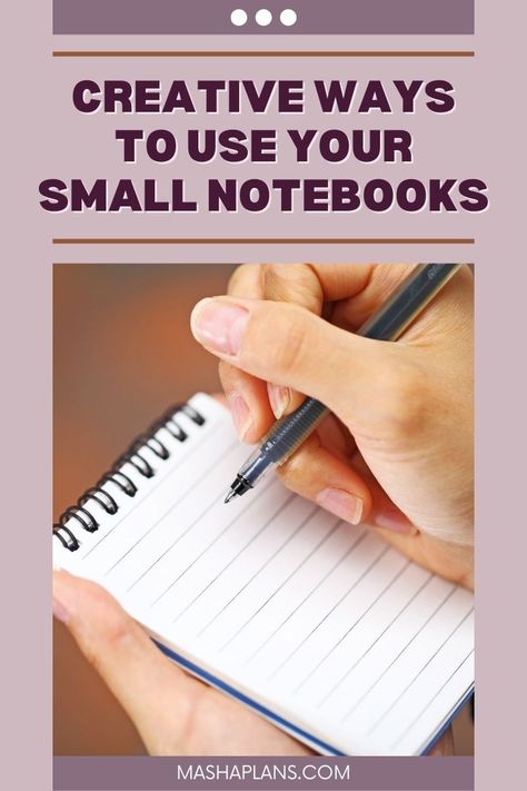 Best Things To Write In Diary, Pocket Notebook Uses, What To Write In A Mini Notebook, Small Book Journal Ideas, Journal Inside Pages Ideas, What To Write In My Notebook, What To Do In A Diary, What To Do In Small Diary, Small Book Ideas