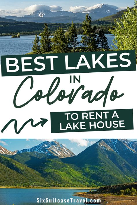 Colorado’s mountain lakes offer a peaceful place to chill among family with the spectacular Rocky Mountains serving as the backdrop. There are many gorgeous lakes for you to enjoy in Colorado. The following lakes were chosen by the number of activities they offer and the availability of vacation rentals for big families. Colorado Family Vacation Summer, Lakes In Colorado, Brainard Lake Colorado, Grand Lake Lodge Colorado, Blue Lakes Breckenridge Colorado, Family Lake House, Colorado Lakes, Lake House Rentals, Grand Lake Colorado