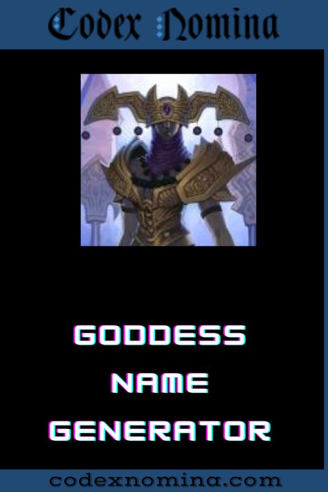 Goddess Name Generator & Guide Goddess Name, Fantasy Character Names, Goddess Names, Name Suggestions, Name Generator, Character Names, Gods And Goddesses, Fantasy Character Design, Character Inspiration