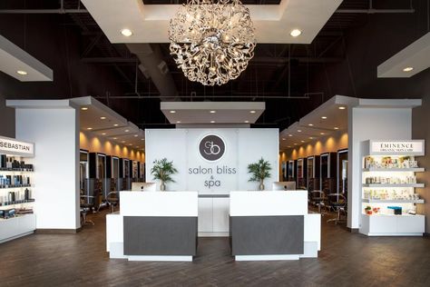 SOTY 2015: Salon Bliss & Spa | Salon Today Hair Salon Interior Design, Salon Interior Design Ideas, Salon Design Ideas, Nail Salon Interior Design, Beauty Salon Interior Design, Nail Salon Interior, Hair Salon Design, Hair Salon Interior, Nail Salon Decor