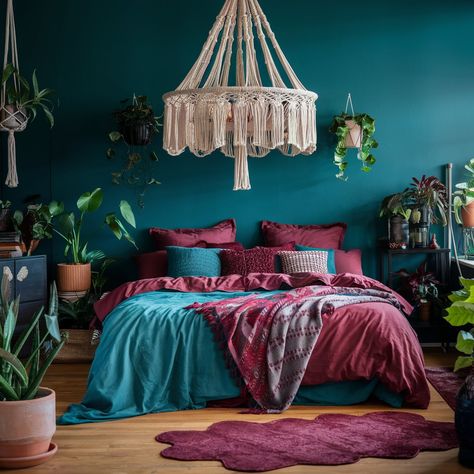 Colors That Go With Burgundy💜💜💖 Navy And Maroon Bedroom, Red And Purple Room, Maroon Room, Maroon Bedroom, Burgundy Bedroom Ideas, Maroon Decor, Burgundy Room, Burgundy Bedroom, Burgundy Walls