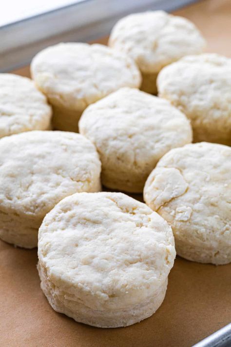 Easy 3-Ingredient Biscuits With Self-Rising Flour – Sugary Logic Uses For Self Rising Flour, Scones Self Rising Flour Recipe, Biscuit Recipe With Self Rising Flour, Self Rising Flour Biscuits, Biscuits With Self Rising Flour, Self Rising Flour Recipes, Biscuits Without Baking Powder, Bisquick Biscuits, Welsh Cakes