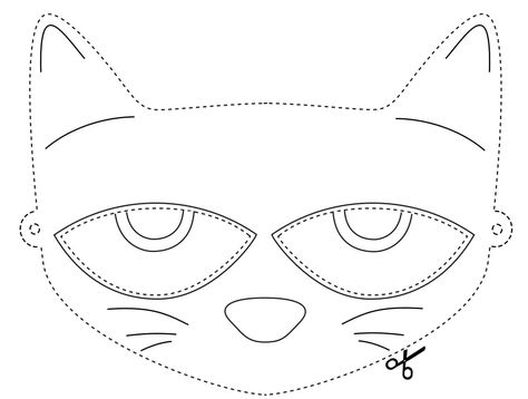 Mask Cat Pete Pete The Cat Shoes, Pete The Cat Books, Kids Book Character Costumes, Pete The Cat Costume, Cat Coloring Pages, Best Coloring Pages, Pete The Cats, Children's Book Characters, Cat Template